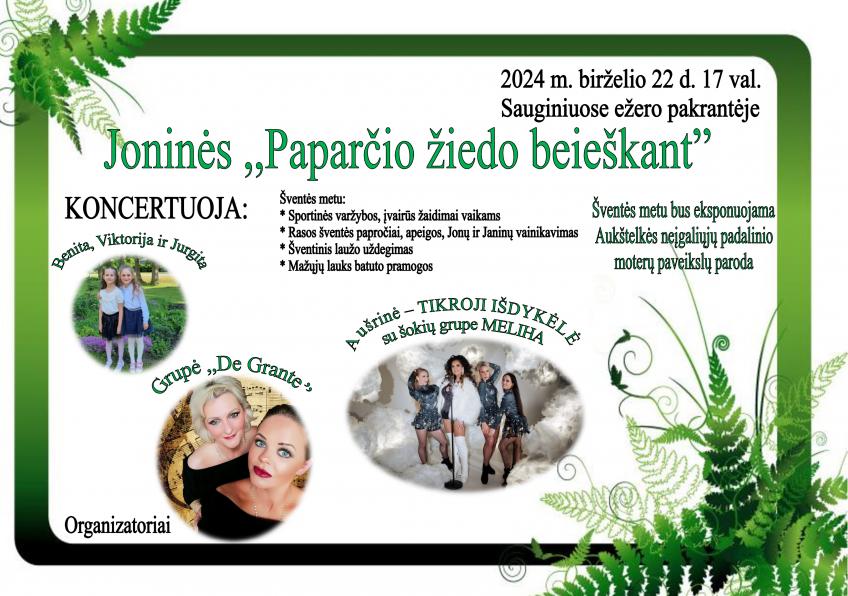 Joninės  „Paparčio žiedo beieškant”