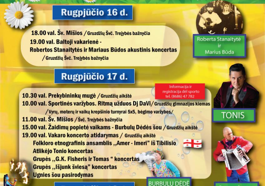 Šv. Roko atlaidai Gruzdžiuose 2024