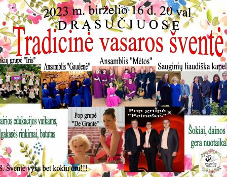 Tradicinė Drąsučių kaimo vasaros šventė