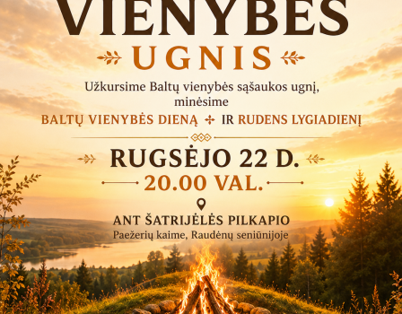 Baltų vienybės ugnies sąšauka Paežeriuose