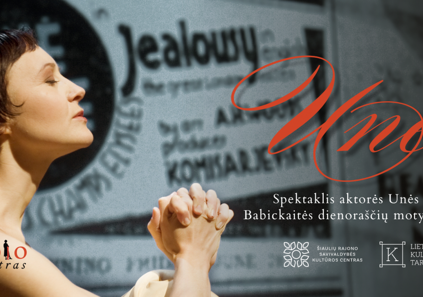 UNĖ | Birutės Mar spektaklis aktorės Unės Babickaitės dienoraščių motyvais / Solo teatras