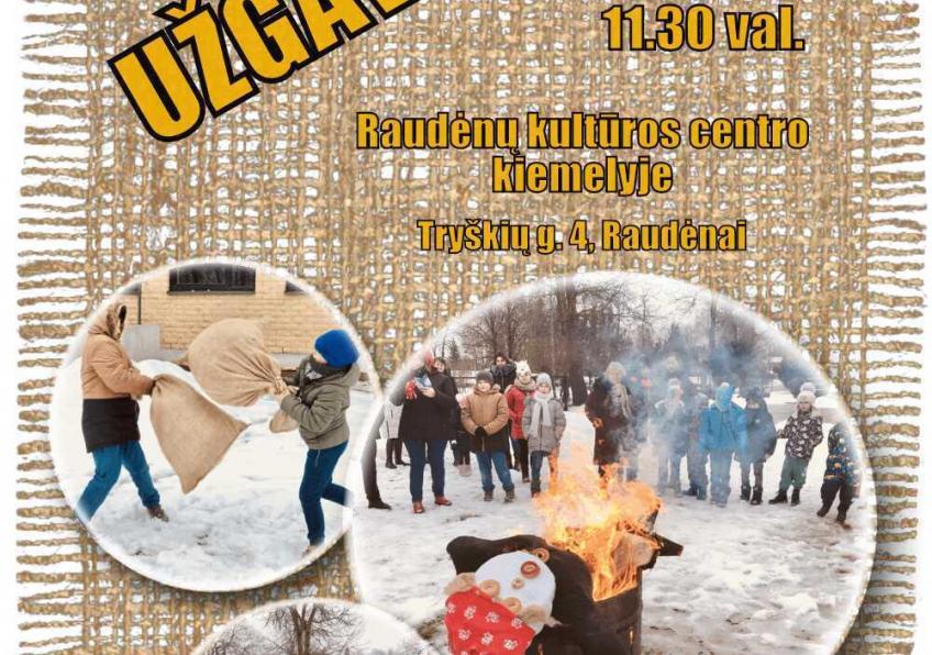 Užgavėnės Raudėnuose