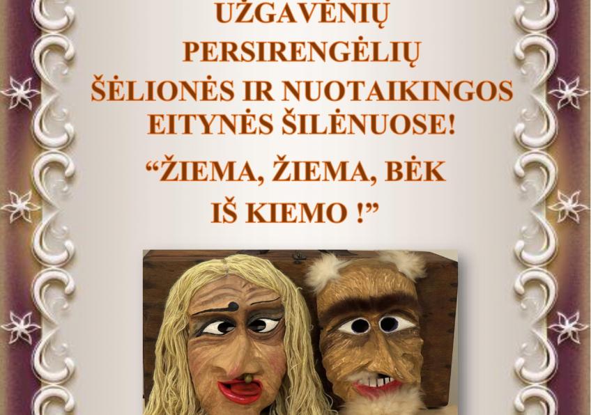 Užgavėnių šventė Šilėnuose