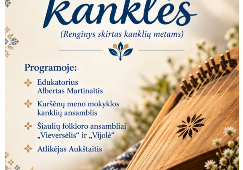 Renginys, skirtas Kanklių metams MEŠKUIČIUOSE