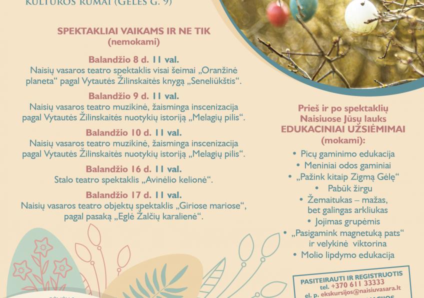 „Atrieda margos Velykos Naisiuose 2025”